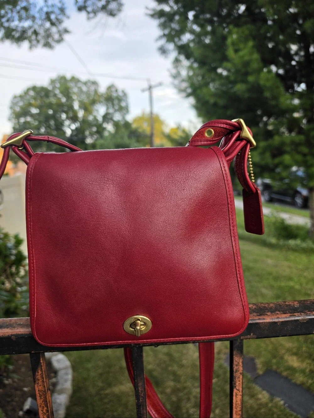 Vintage Coach Legacy Companion Bag.EUC